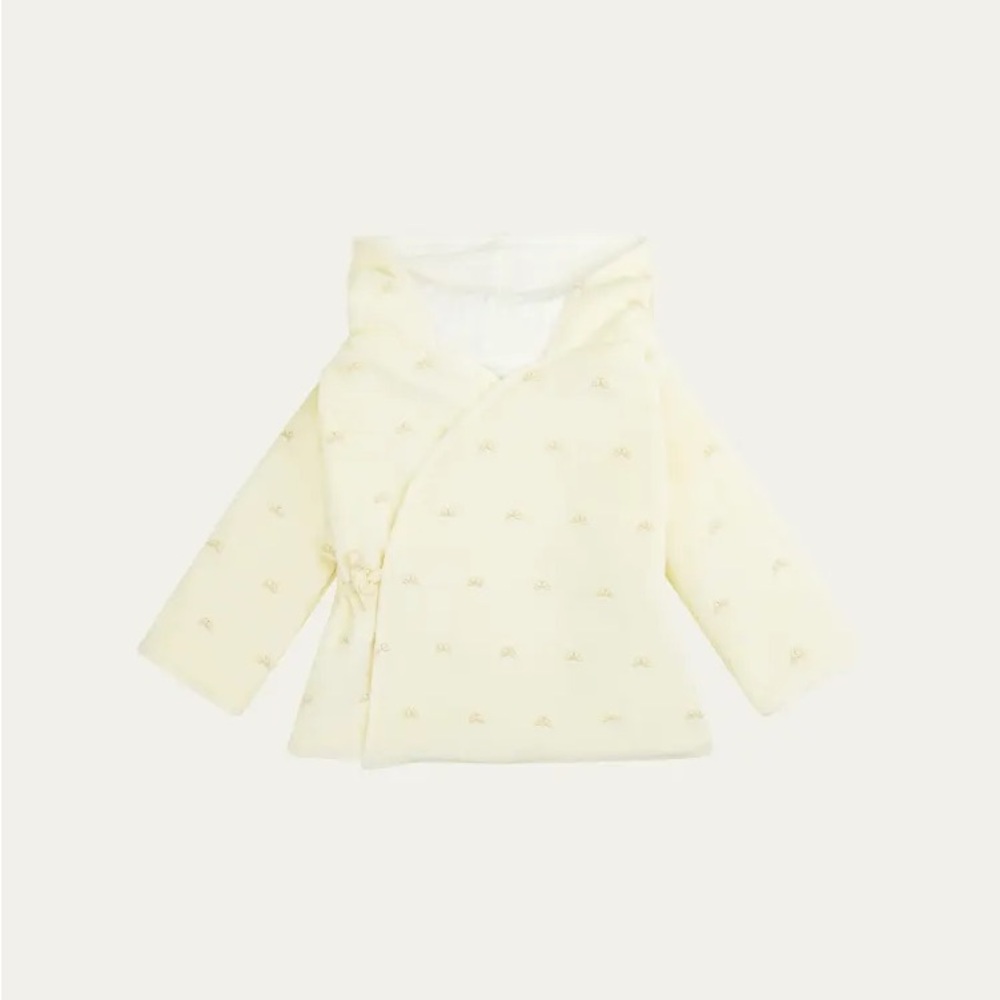 Marie Chantal Velour Angel Wing Hooded Jacket AND KEEPSAKE SUITCASE!